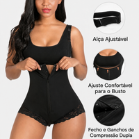 [Leve 3 e Pague 2] Modelador Corporal Model Up – Define a cintura, realça os glúteos e modela as coxas!